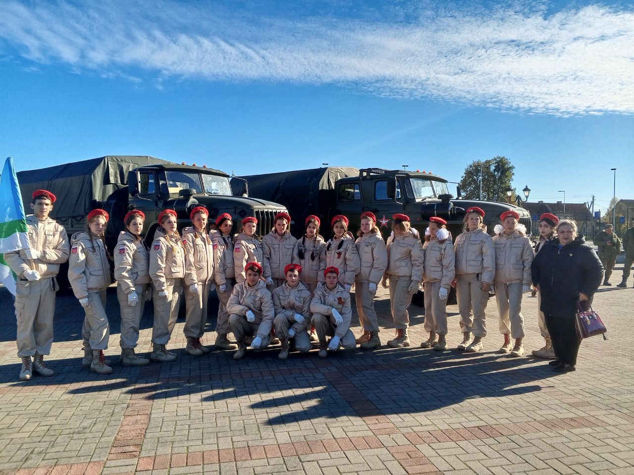 80-летию торжественного марша войск 3-го Белорусского фронта.