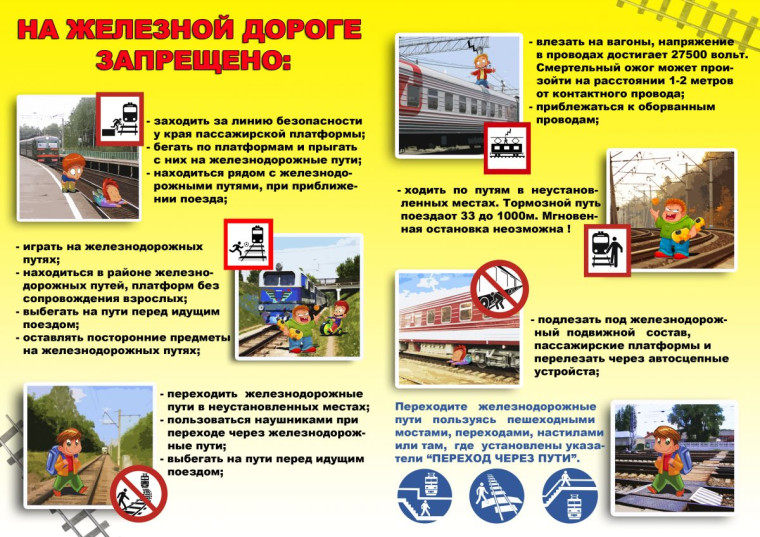 На железной дороге запрещено!.